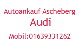 Autoankauf Audi Ascheberg Hotline